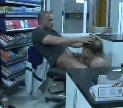 Milf fucked in the store